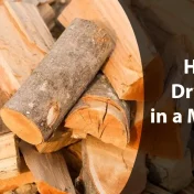 how to dry wood in a microwave