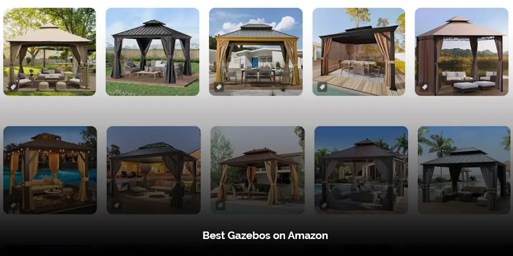 Best Gazebos on Amazon