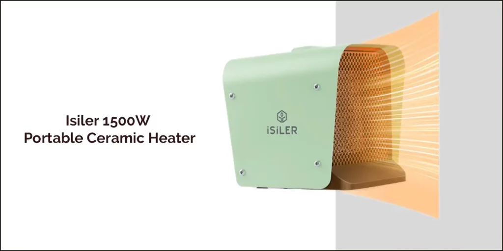 Isiler 1500W Portable Ceramic Heater
