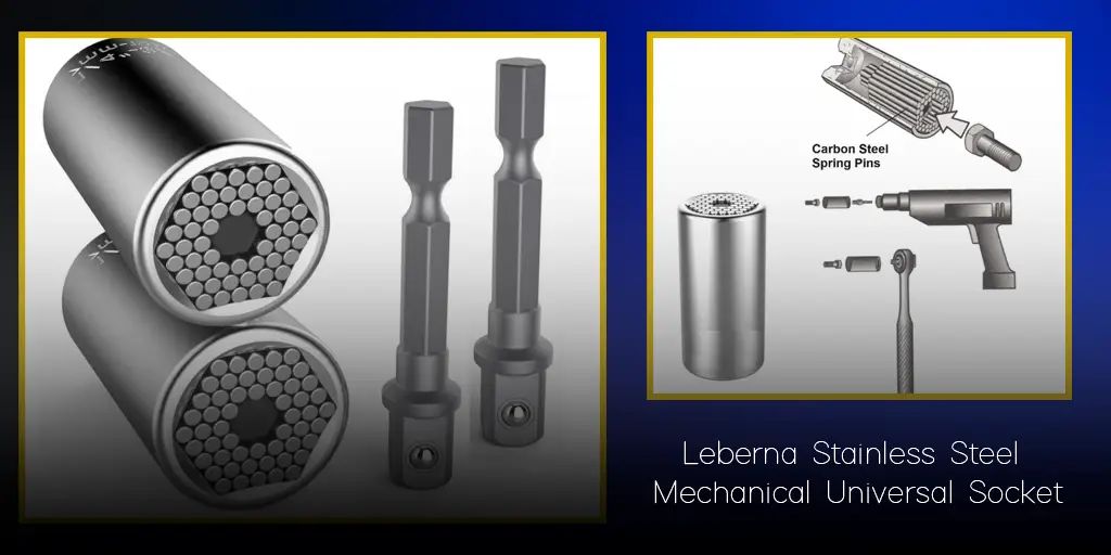 Leberna Stainless Steel Mechanical Universal Socket