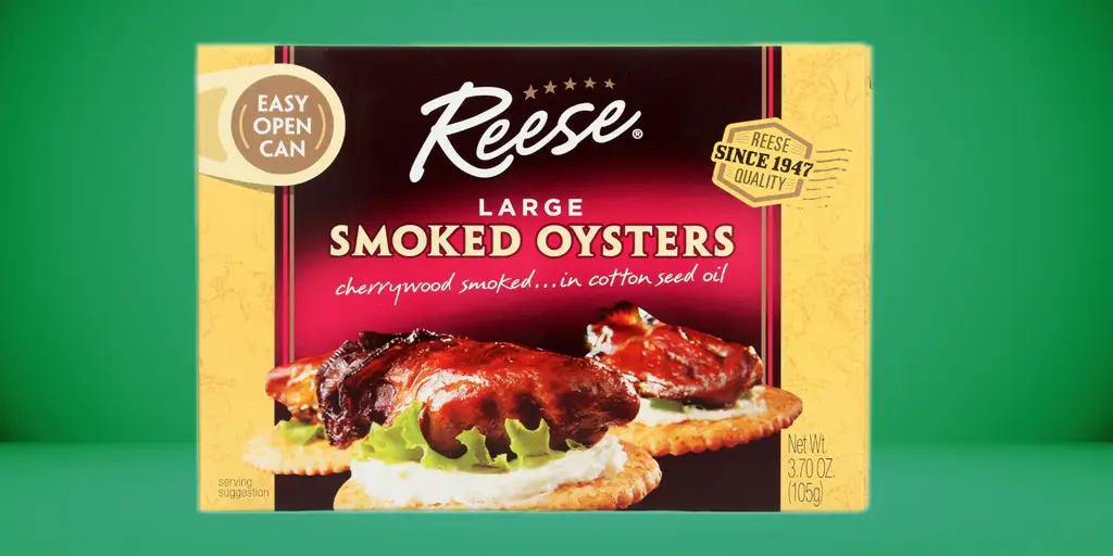Reese Large Smoked Oysters