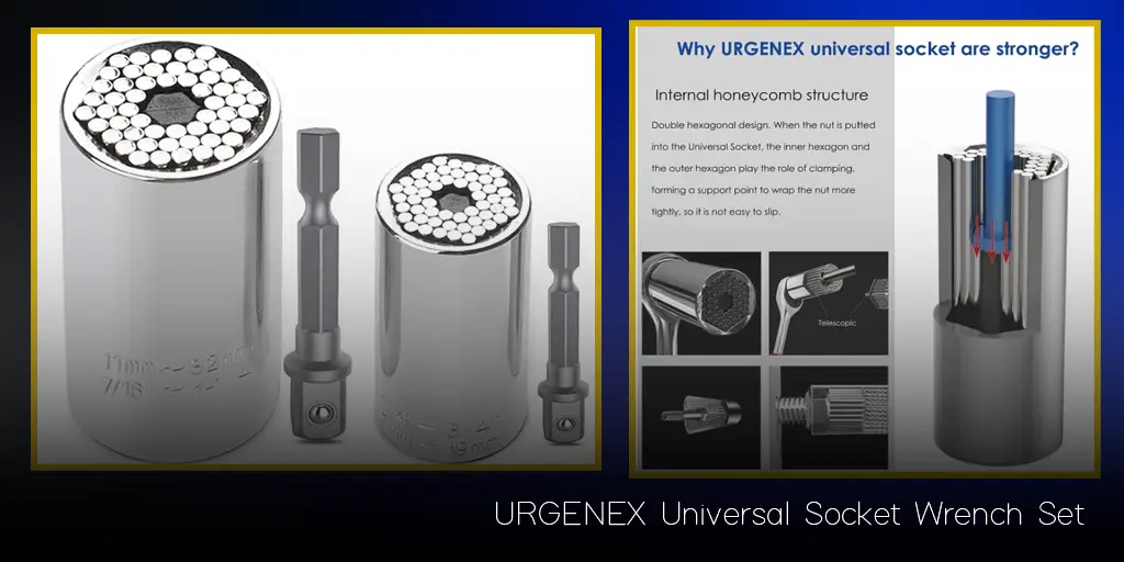 URGENEX Universal Socket Wrench Set