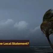 What is a Hurricane Local Statement