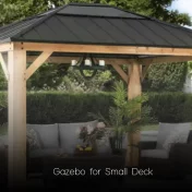 gazebo for small deck