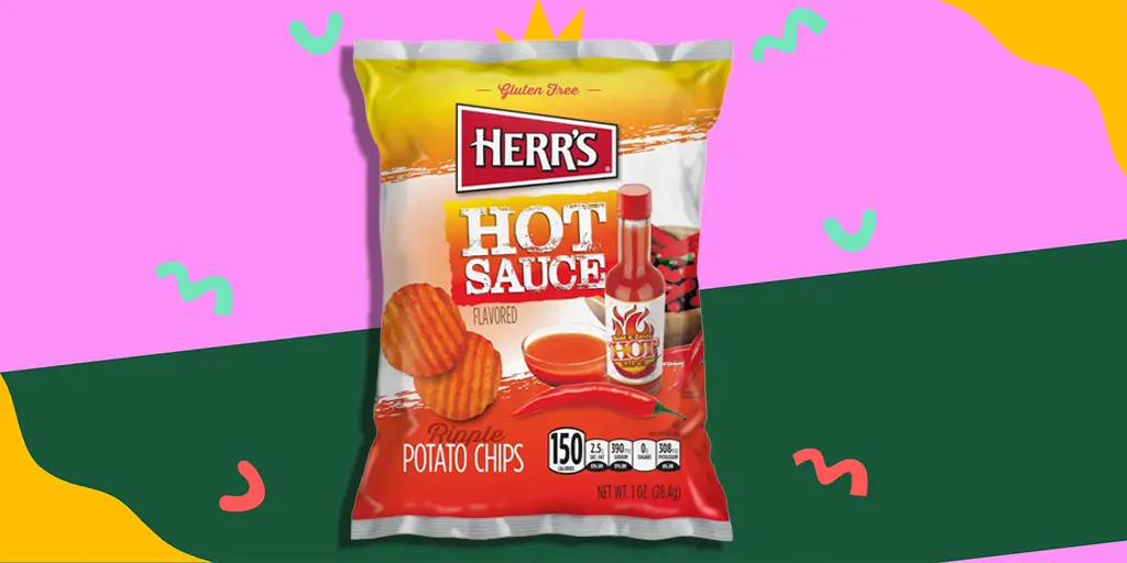 Herrs Hot Sauce Chips