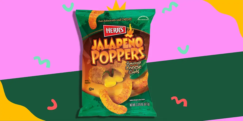 Herrs Jalapeno Popper Flavored Cheese Curls