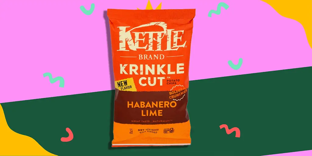 Kettle Brand Krinkle Cut Habanero Lime